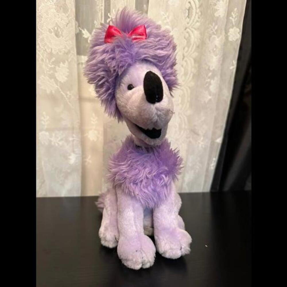 Cleo the Purple Poodle Plush Toy - From the Beloved Clifford Series